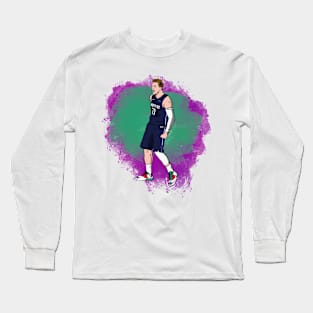 LUKA DONCIC illustration by cousscards Long Sleeve T-Shirt